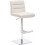 Deluxe Luscious Leather Bar Stool White 1