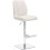 Deluxe Ravenna Leather Bar Stool White 1