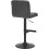 Allegro Matt Black Bar Stool Charcoal 4