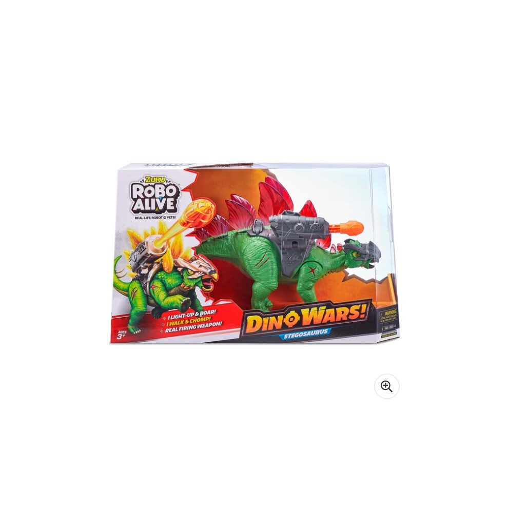 Zuru Robo Alive Dino Wars Stegosaurus Dinosaur
