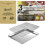 Baking Tray Pan & Cooling Rack Half Sheet w/ Pre-Cut Parchment Paper 3