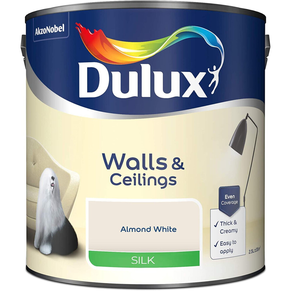 Dulux Luxurious Silk Almond White 2.5L