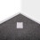 (7m x 4m Width) Dark Grey Charcoal Shade Berber Loop Carpet 1