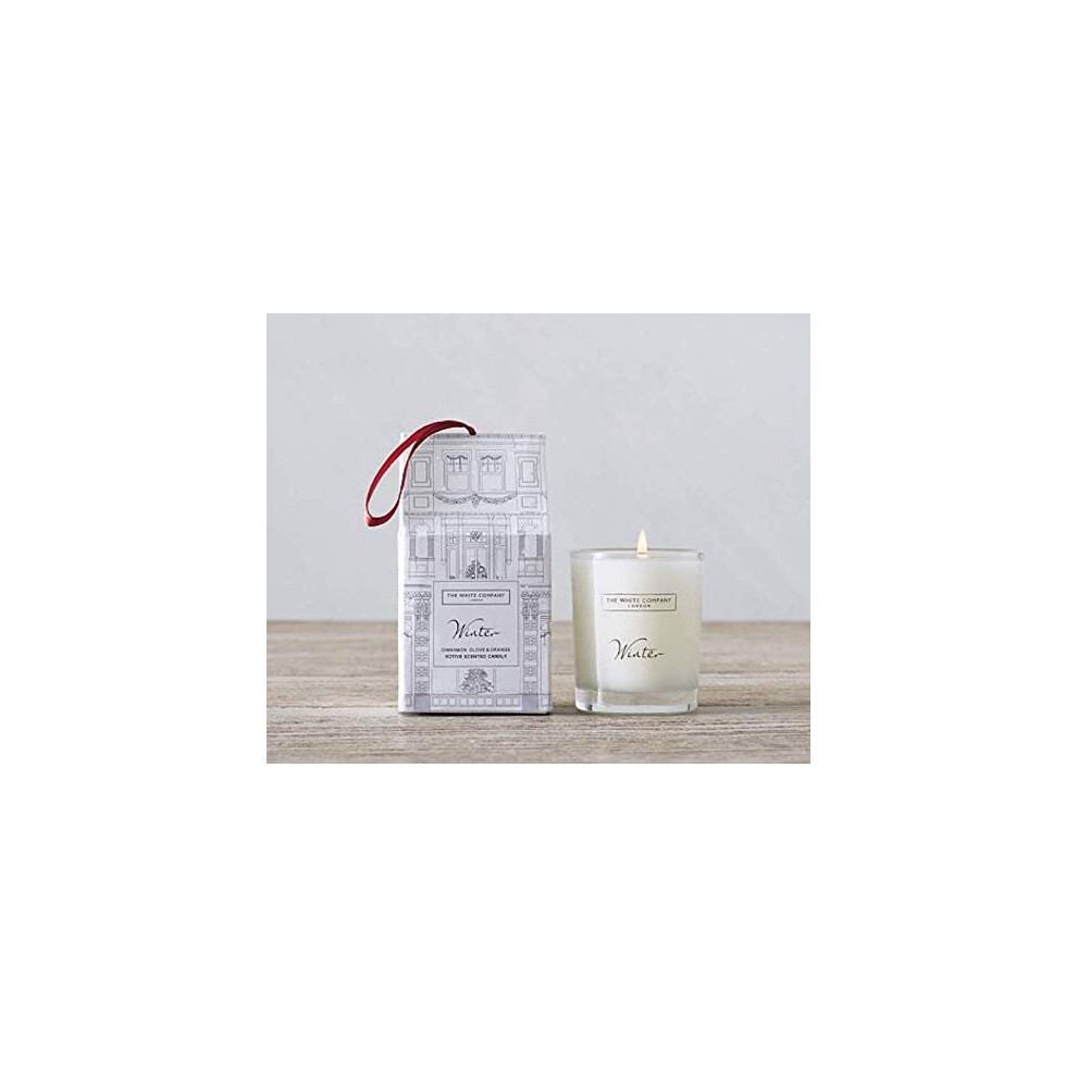 The White Company Winter Hanging Votive Candle 75g