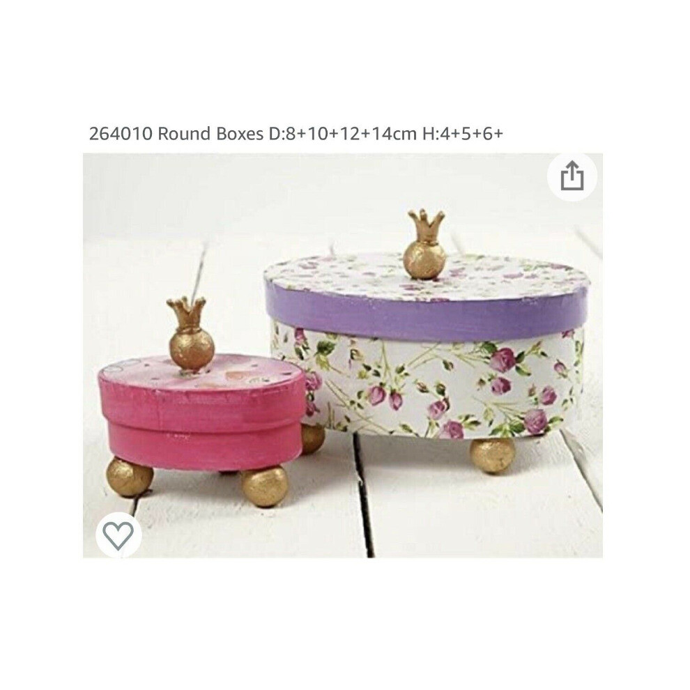 Creativ Round Boxes