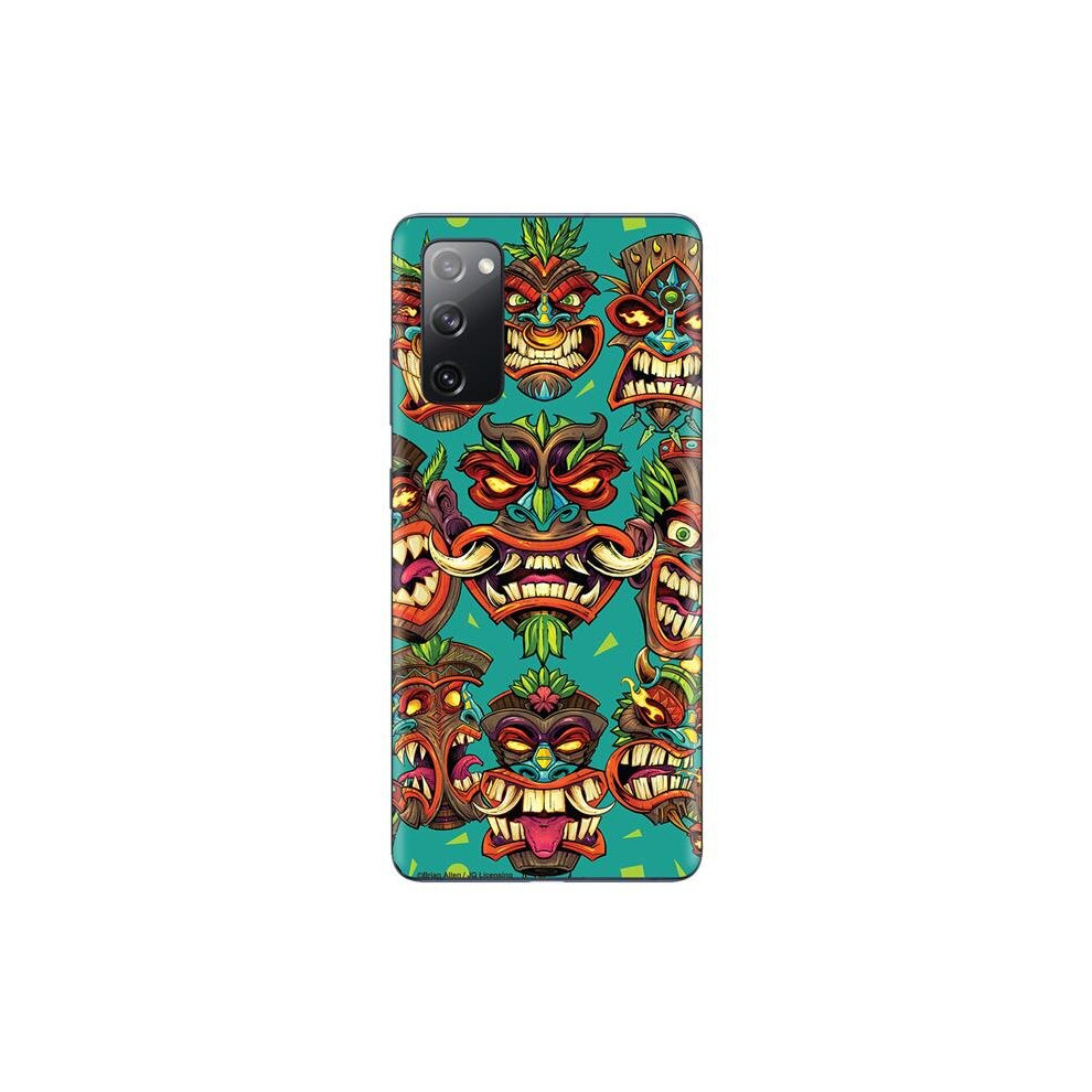 MightySkins SAGS20FE-Crazy Tikis Skin for Samsung Galaxy S20 FE - Crazy Tikis-image-OPC-PB2RR6Q-NEW
