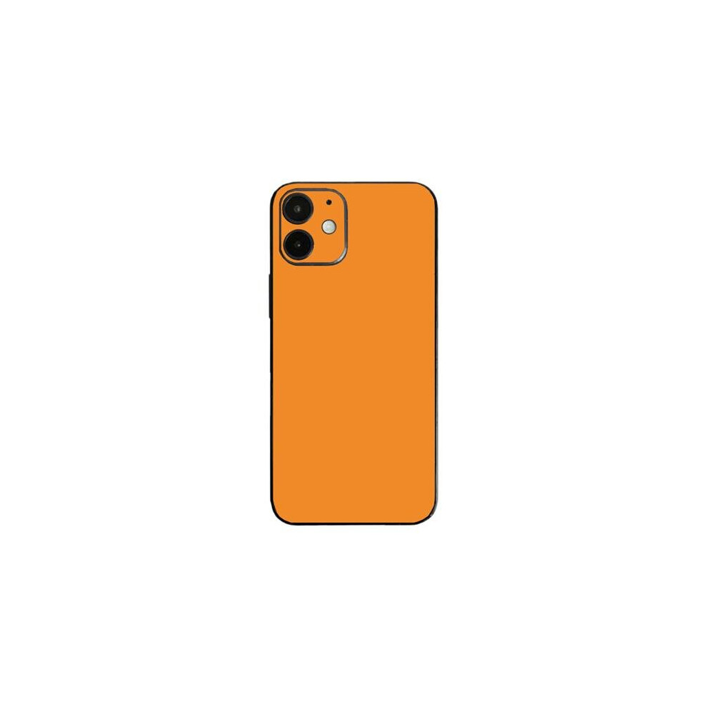 MightySkins APIPH12MI-Solid Orange Skin for Apple iPhone 12 Mini - Solid Orange-image-OPC-PB2SRH8-NEW