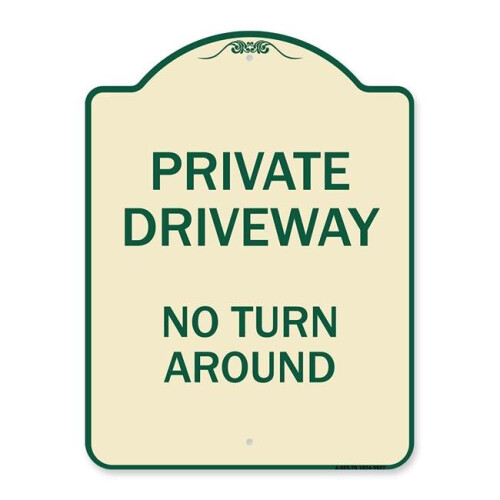 SignMission A-DES-TG-1824-9927 18 x 24 in. Designer Series Sign ...