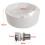 Living And Home Round White Bathroom Counter Sink Basin Bowl 5