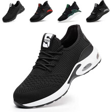 NEW-UNBOXED Nasogetch UK SIZE 5.5, EU SIZE 39 Safety Trainers Men Women Steel