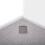 (5m x 5m Width) Light Grey Moonstone Shade Thick Saxony Carpet 1