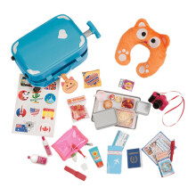 Our Generation Kids Well Traveled Luggage Doll Play Accessory Set for Kids 3+