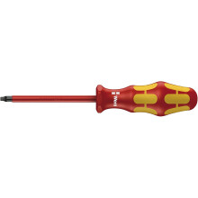 Wera 05100025001 1 x 2 x 100 mm "168i SB VDE" Insulated Screwdriver - Silver