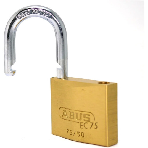 Abus ABUS 26416 Brass Padlock with Reversible Key 1