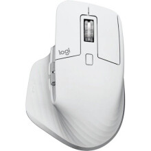 Mouse - Senza filo - Logitech - MX Master 3S - Grigio chiaro - Per Mac