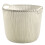Curver Runder Wäschekorb Curver Knit L creme 1