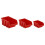 VidaXL (26) vidaXL Workshop Shelf Set Red and Black Polypropylene Chest 1/26/30/35 Piece 5
