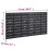 VidaXL (26) vidaXL Workshop Shelf Set Red and Black Polypropylene Chest 1/26/30/35 Piece 10