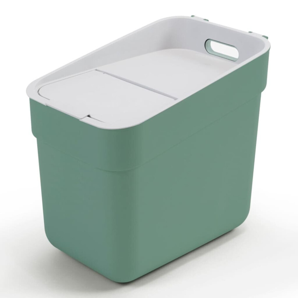 (Mint green, 20 L) Curver Trash Can Ready to Collect Recycling Container Multi Colours 20/30L