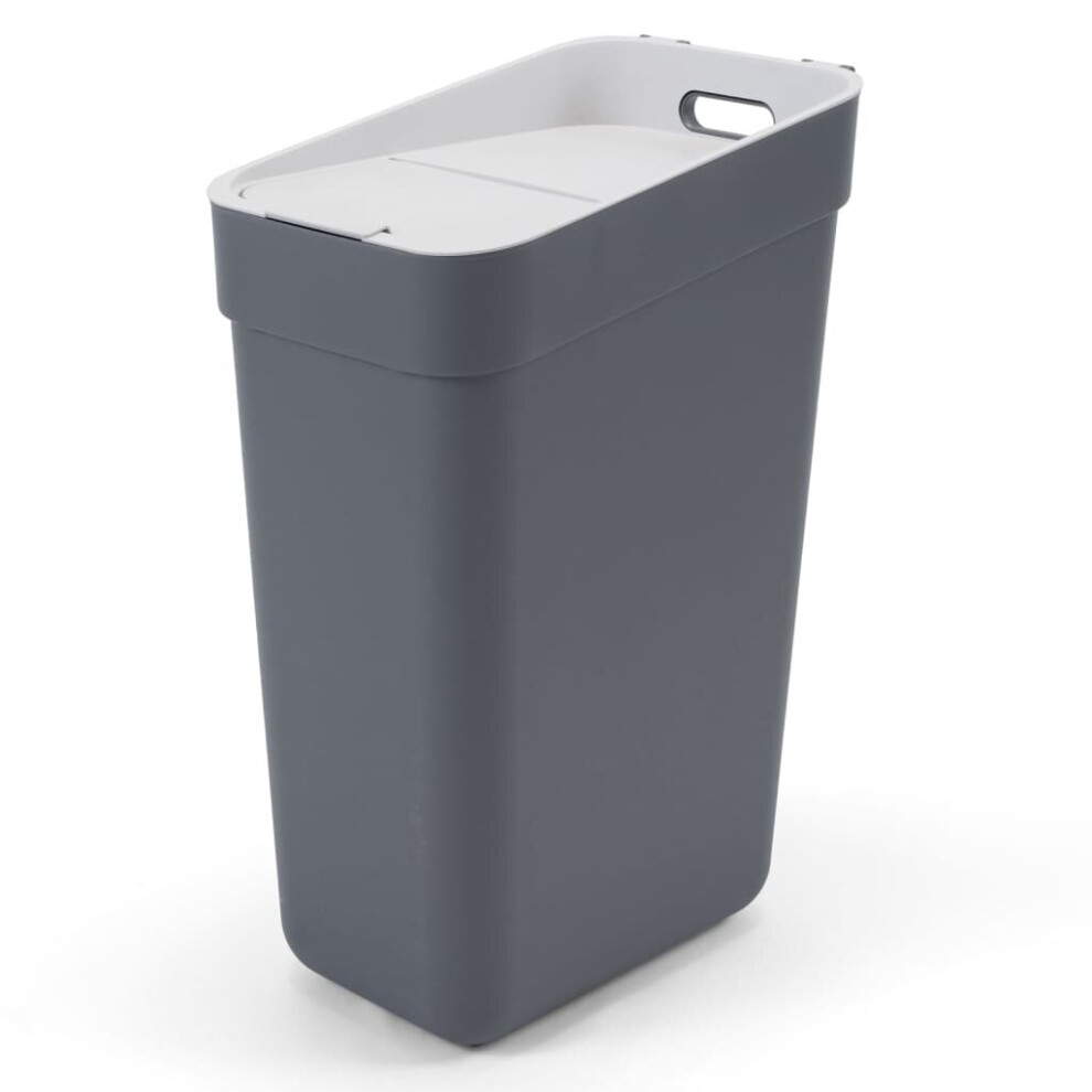 (Dark grey, 30 L) Curver Trash Can Ready to Collect Recycling Container Multi Colours 20/30L