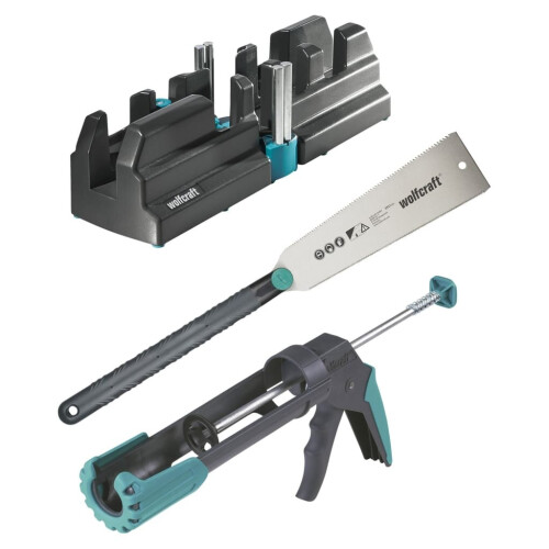 wolfcraft wolfcraft Essentials Tool Set for Attaching Skirting Boards Flooring Tool