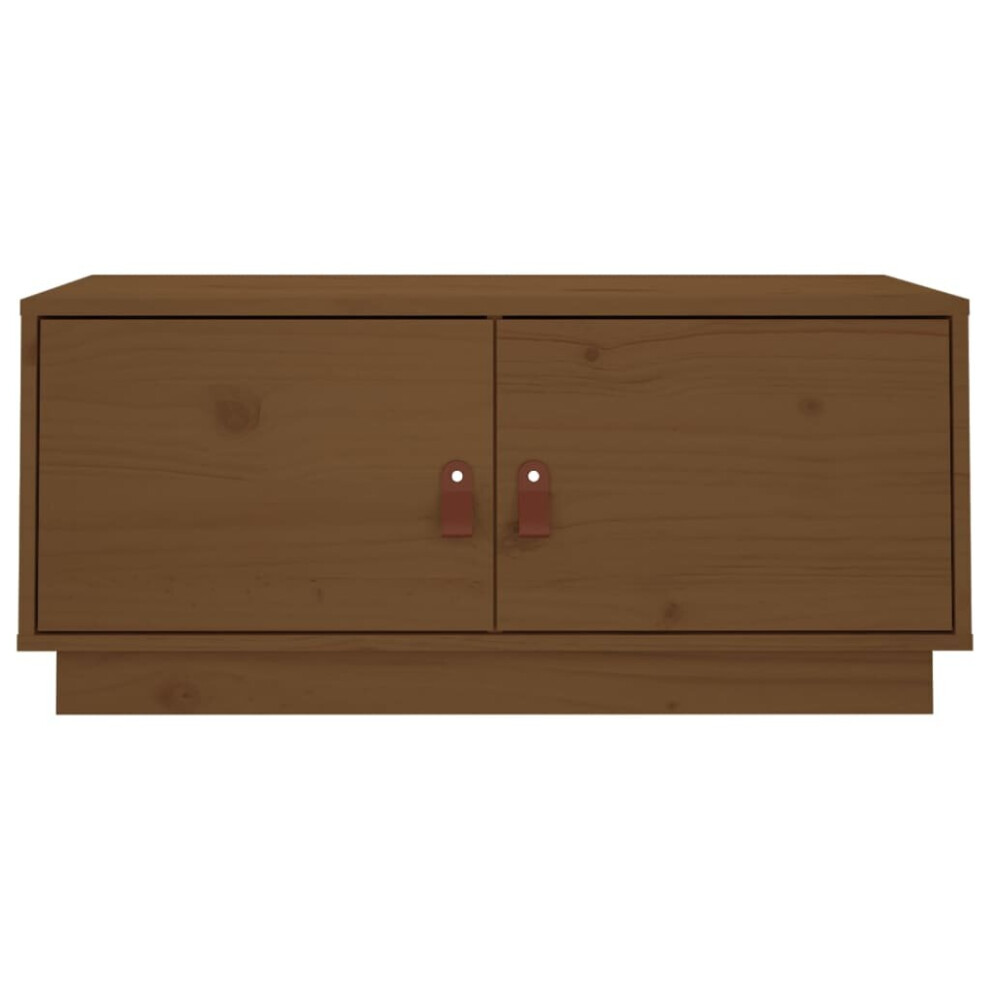Vidaxl (Honey Brown) Coffee Table Hallway Side Table Centre Accent End Table Solid Wood Pine