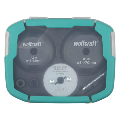 wolfcraft wolfcraft Hole Enlarging Tool Set 3 Piece for Hole Saws Hole Saw Tool Set 1