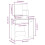 VidaXL (Brown oak) vidaXL Dressing Table Makeup Table Vanity Desk Cosmetic Table with Mirror 2