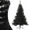 VidaXL (Black, 150 cm) vidaXL Artificial Half Christmas Tree with Stand Decoration Artificial Tree 3