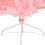 VidaXL (Pink, 240 cm) vidaXL Artificial Half Christmas Tree with Stand Decoration Artificial Tree 8