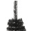 VidaXL (Black, 150 cm) vidaXL Artificial Half Christmas Tree with Stand Decoration Artificial Tree 6