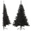 VidaXL (Black, 150 cm) vidaXL Artificial Half Christmas Tree with Stand Decoration Artificial Tree 1