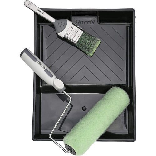Harris Harris 102032902 Exterior Roller Set 9in, Black/Green 2