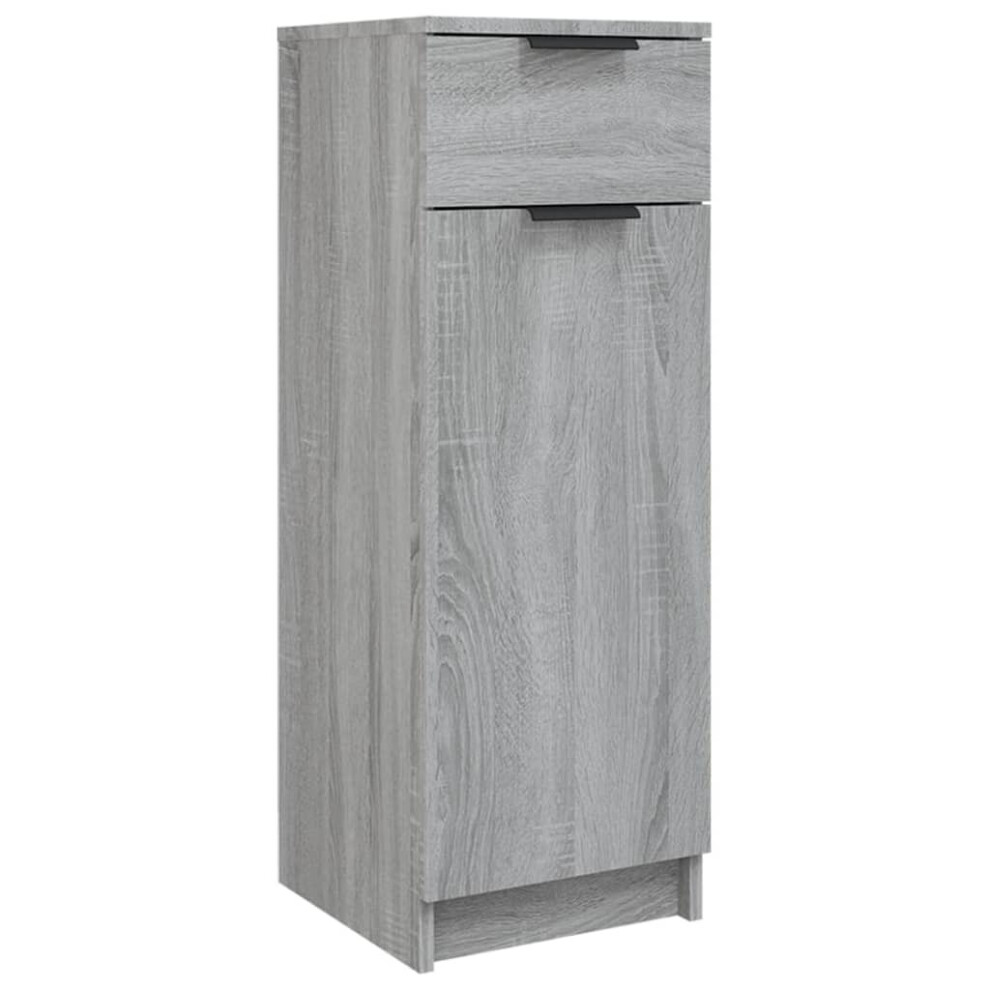 (Grey sonoma) vidaXL Bathroom Cabinet Engineered Wood Vanity Unit Cupboard Multi Colours