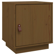 (Honey brown) vidaXL 1/2x Solid Wood Pine Bedside Cabinet Table Bed Cabinet Multi Colours