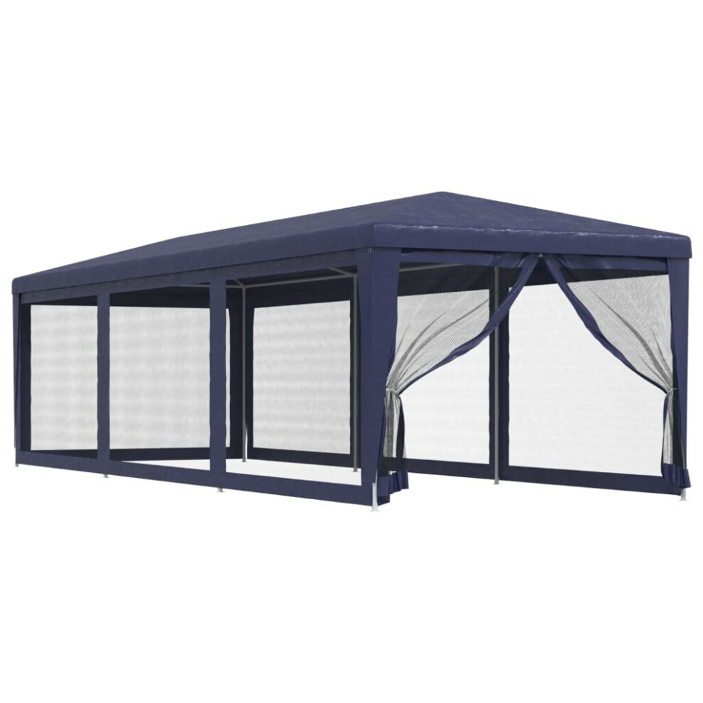 Vidaxl (Blue, 300 X 898 X 258 Cm (L X W X H)) Party Tent With Mesh Sidewalls Canopy Gazebo Multi Colours Multi Sizes