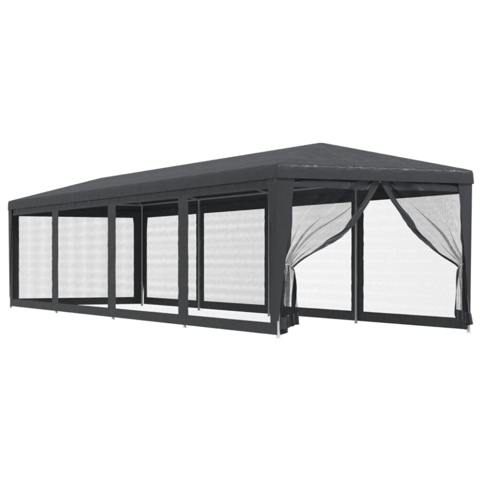 Vidaxl (Anthracite, 300 X 1200 X 260 Cm (L X W X H)) Party Tent With Mesh Sidewalls Canopy Gazebo Multi Colours Multi Sizes