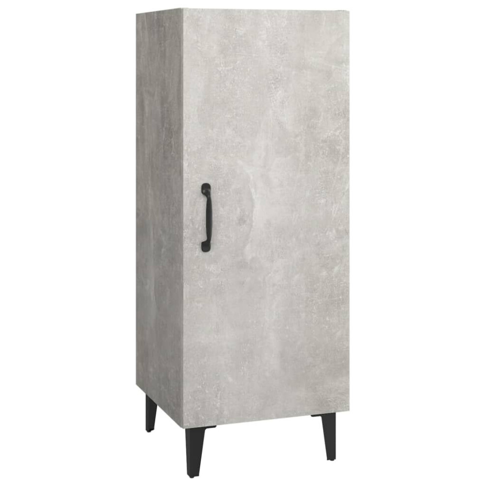 (Concrete grey) vidaXL Sideboard Engineered Wood Indoor Side Cabinet Cupboard Multi Colours