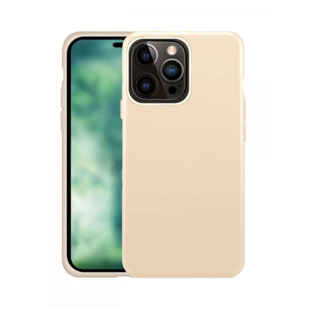 Xqisit Silicone Case For Iphone 14 Pro Max 6.7" Silky Nude - 50538 Not,Specified 4029948220185