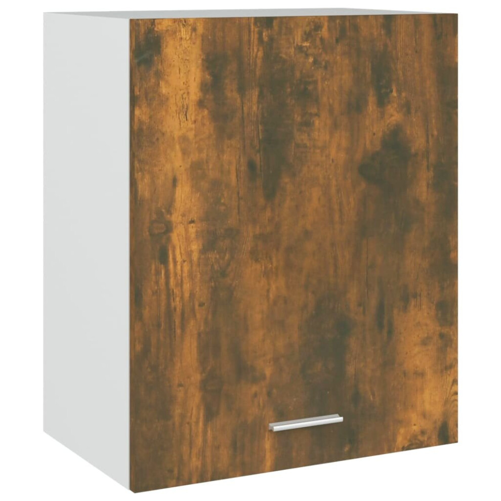 Vidaxl (Smoked Oak, 50 X 31 X 60 Cm (W X D X H)) Kitchen Cabinet Home Storage Shelf Organiser Cupboard Engineered Wood