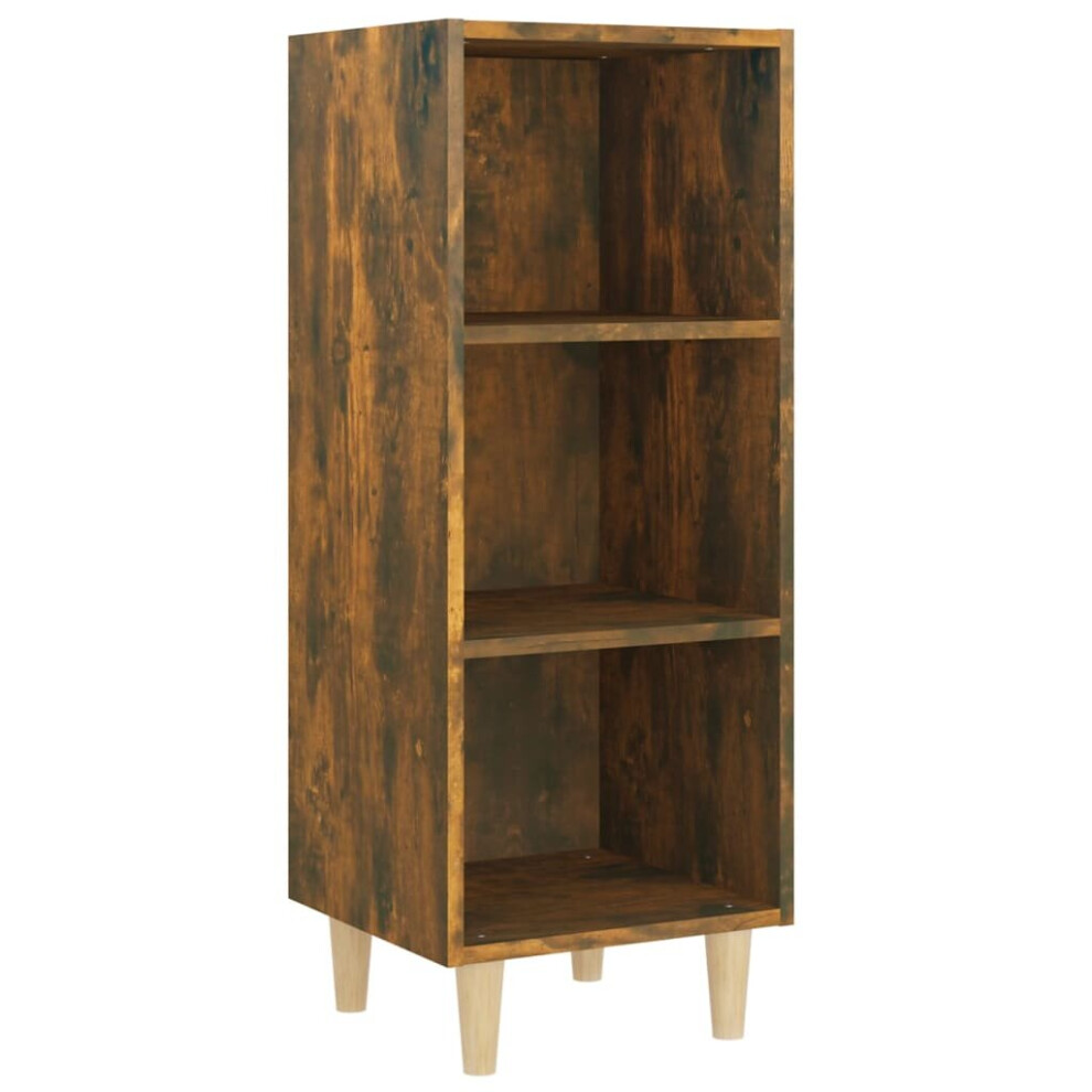 Vidaxl (Smoked Oak) Sideboard Engineered Wood Indoor Side Cabinet Cupboard Multi Colours