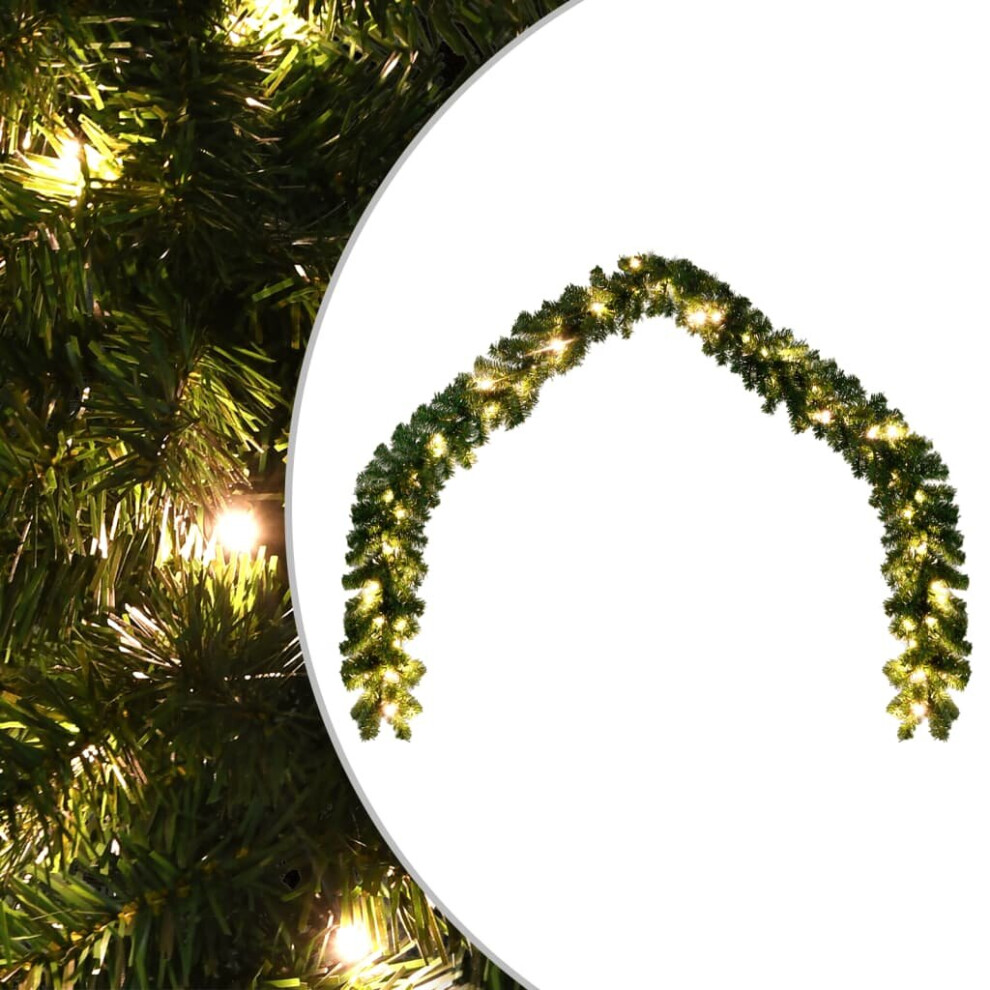 Vidaxl (10M) Christmas Garland With Led Lights Party Holiday Decoration Ornament