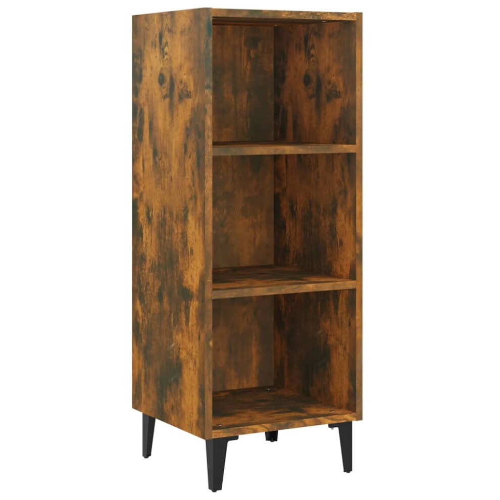 (Smoked oak) vidaXL Sideboard Engineered Wood Indoor Side Cabinet Cupboard Multi Colours