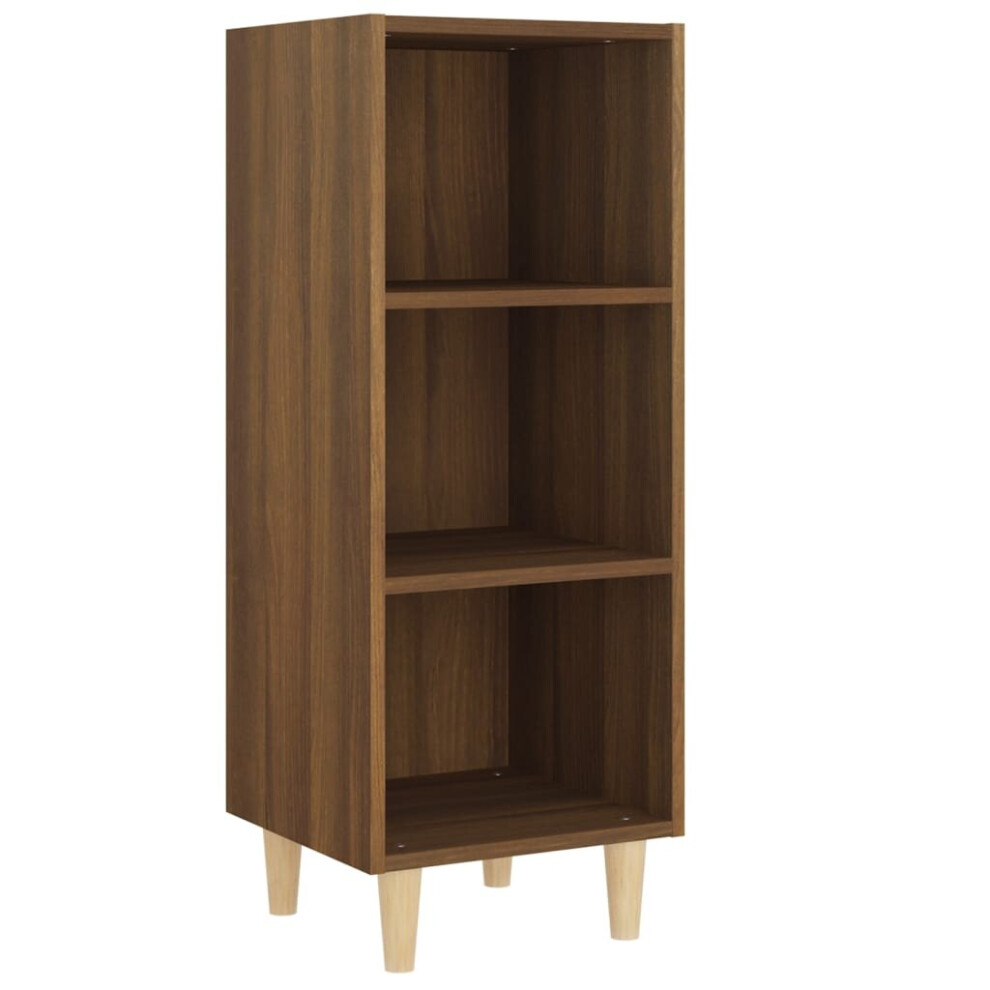 (Brown oak) vidaXL Sideboard Engineered Wood Indoor Side Cabinet Cupboard Multi Colours