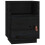 VidaXL (Black, 1) vidaXL 1/2x Solid Wood Pine Bedside Cabinet Nightstand End Table Multi Colours 1
