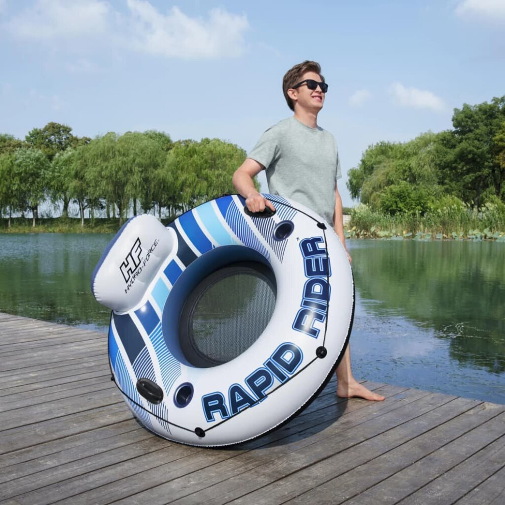 Bestway Rapid Rider One Person Water Floating Tube Inflatable Fool Pool  Float on OnBuy