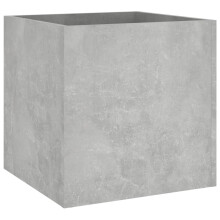 (Concrete grey) vidaXL Planter Box Plant Pot Raised Bed Planter Flower Box Engineered Wood