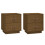 VidaXL (Honey brown, 2) vidaXL 1/2x Solid Wood Pine Bedside Cabinet Nightstand End Table Multi Colours 1