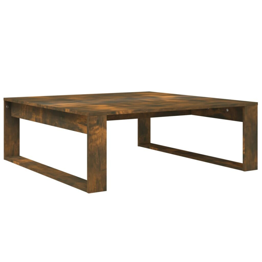 Vidaxl (Smoked Oak) Coffee Table Living Room End Table Sofa Couch Table Engineered Wood