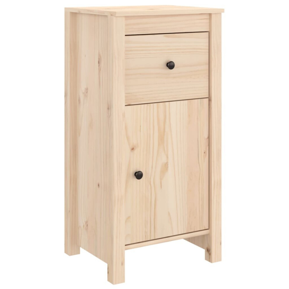 vidaXL Solid Wood Pine Sideboard Wooden Side Cabinet Cupboard Home Organiser